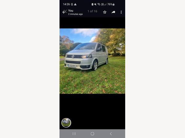 Volkswagen Transporter Sportline 2.0 BiTDI Sportline T32 Kombi 4dr Diesel DSG L1 H1 (214 g/km, 178 bhp)