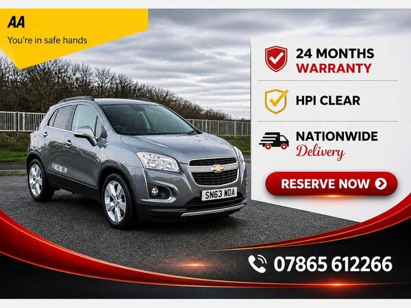 Chevrolet Trax 1.7 VCDi LT 4WD Euro 5 (s/s) 5dr