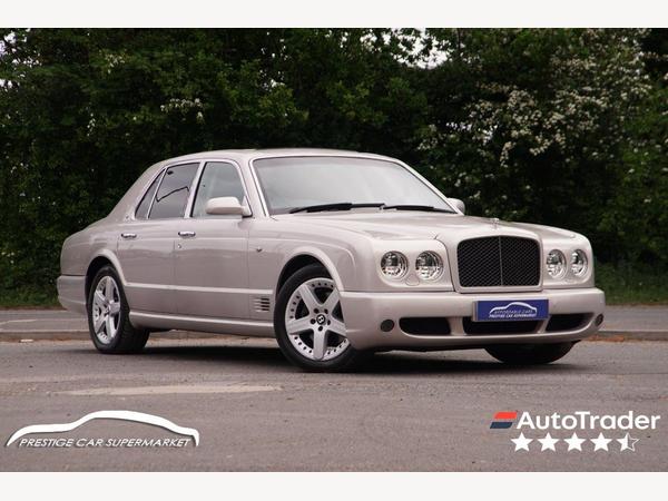 Bentley Arnage 6.8 T Saloon 4dr Petrol Automatic (465 g/km, 500 bhp) SUNROOF + PORTLAND & BELUGA LEATHER