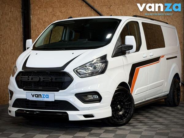 Ford Transit Custom 2.0 320 EcoBlue Limited Crew Van Double Cab 5dr Diesel Manual L2 H1 Euro 6 (s/s) (6 Seat) (130 ps) *WARRANTY * FINANCE * DELIVERY *