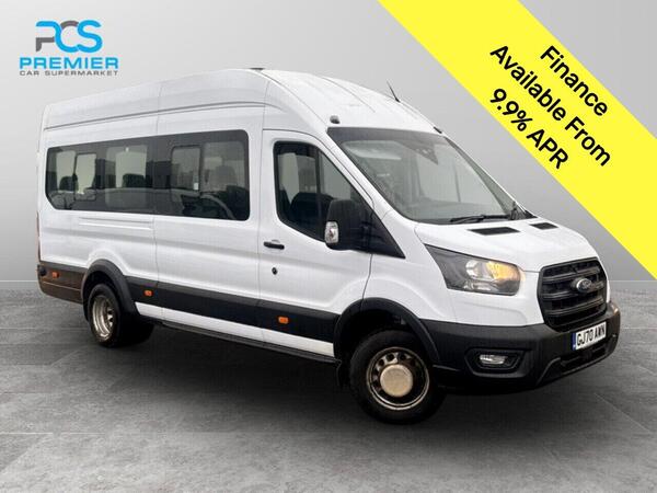 Ford Transit 2.0 460 EcoBlue Trend Minibus Double Cab 5dr Diesel Manual RWD L4 H3 Euro 6 (s/s) (17 Seat, DRW) (130 ps)