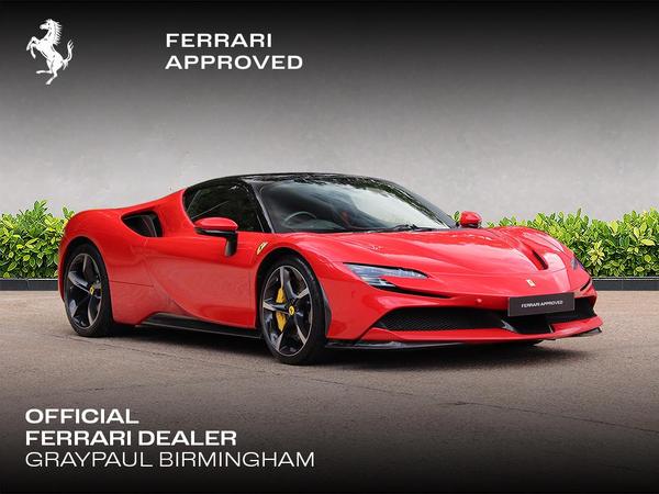 Ferrari SF90 Stradale 4.0T V8 7.9kWh F1 DCT 4WD Euro 6 (s/s) 2dr