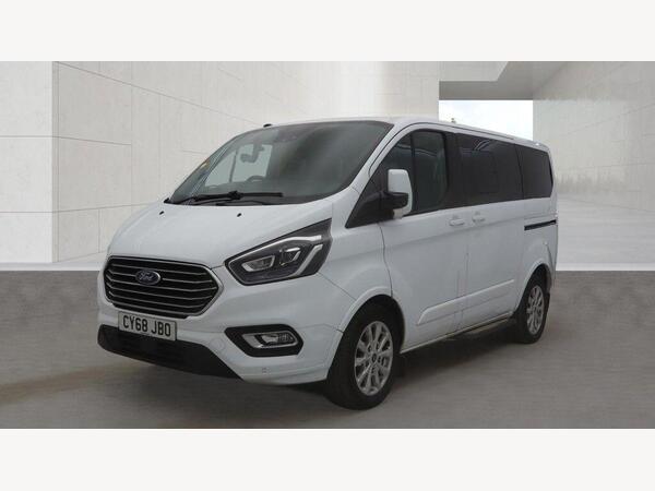 Ford Tourneo Custom 2.0 310 EcoBlue Titanium X 8 SEAT Minibus 5dr Diesel Auto L1 Euro 6 (130 ps) NO VAT FULL LEATHER !!!! TOP SPEC TITANIUM X LEATHER NAV !!!