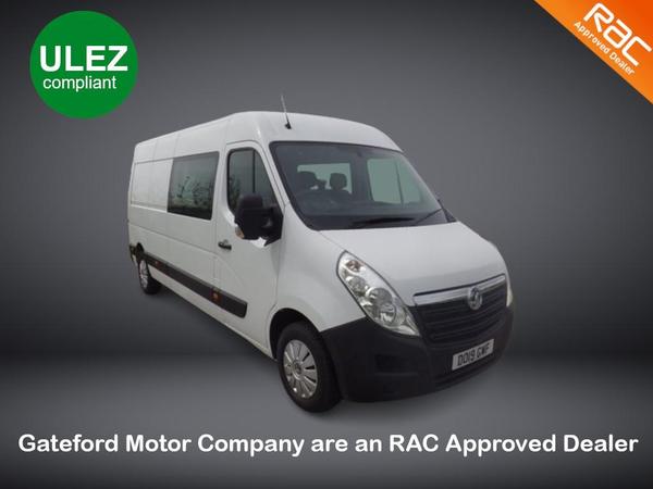 Vauxhall Movano 2.3 CDTi 3500 Crew Van FWD Euro 6 6dr (7 Seat)