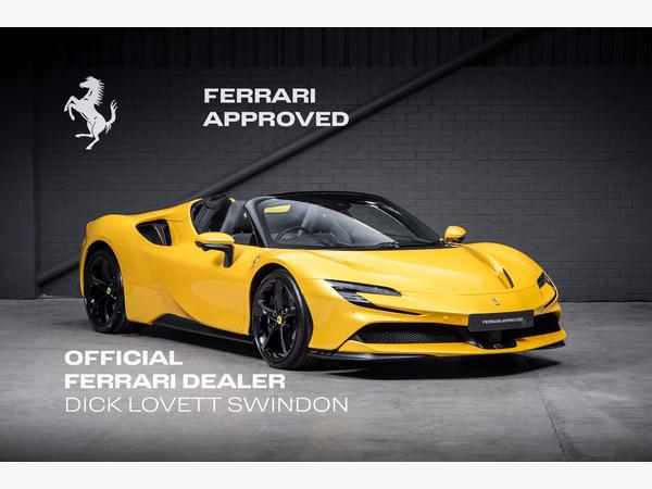 Ferrari SF90 Spider 4.0T V8 7.9kWh F1 DCT 4WD Euro 6 (s/s) 2dr