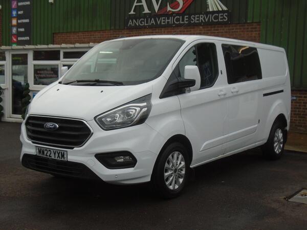 Ford Transit Custom 2.0 300 EcoBlue Limited Crew Van L2 H1 Euro 6 (s/s) 5dr
