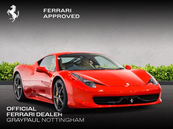 Ferrari 458 4.5 Italia F1 DCT Euro 5 2dr
