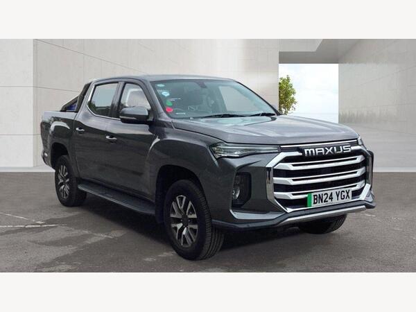 MAXUS T90EV NO VAT 88.5kWh Elite Pickup Double Cab 4dr Electric Auto RWD 177 ps LOW MILES 1 OWNER 1 OWNER NO VAT