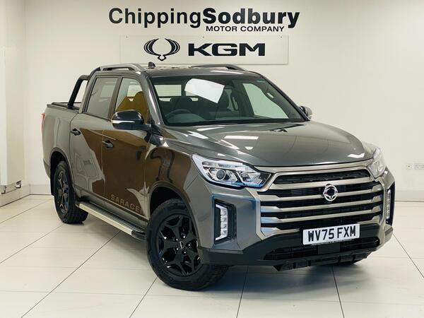 KGM Musso 2.2D Saracen Pickup Double Cab 4dr Diesel Auto 4WD Euro 6 (202 ps)