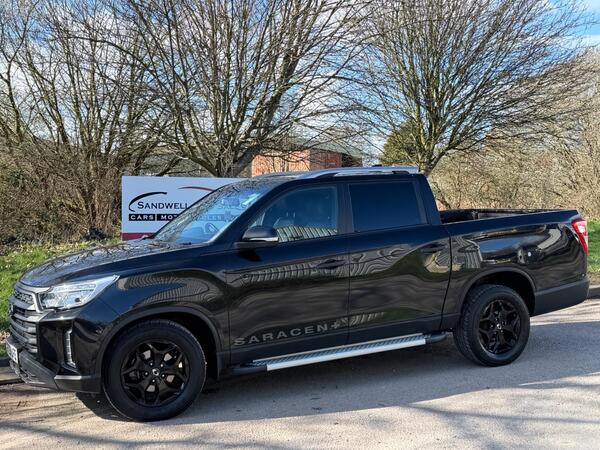 SsangYong Musso 2.2D Saracen Plus Auto 4WD LWB Euro 6 4dr