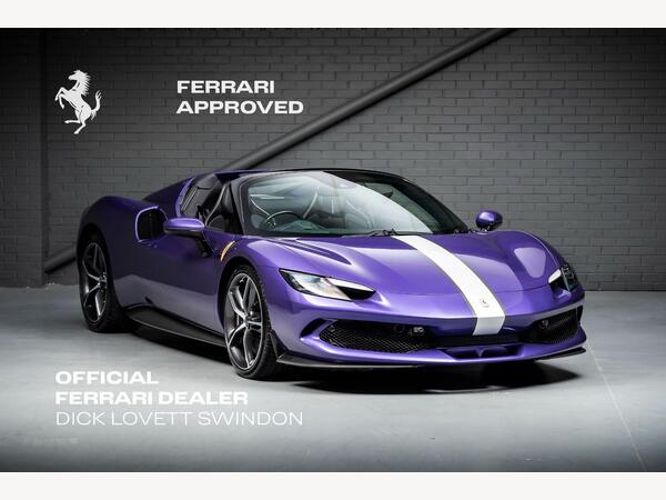 Ferrari 296 GTS 3.0T V6 7.45kWh Spider F1 DCT Euro 6 (s/s) 2dr