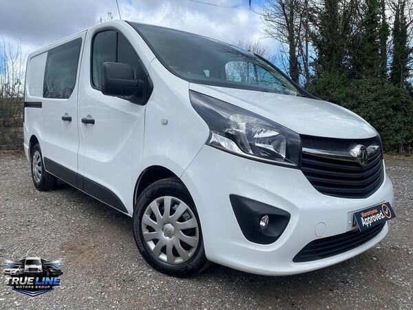 Vauxhall Vivaro 1.6 CDTi 2900 BiTurbo ecoTEC Sportive Crew Van L1 H1 Euro 6 (s/s) 5dr (6 Seat)