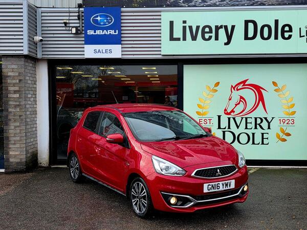 Mitsubishi Mirage 1.2 Juro CVT Euro 6 (s/s) 5dr
