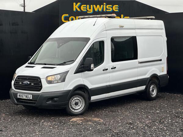 Ford Transit 2.0 350 EcoBlue Crew Van Double Cab 6dr Diesel Auto FWD L3 H2 Euro 6 (s/s) (130 ps)