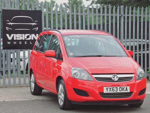 Vauxhall Zafira 1.6 16V Exclusiv Euro 5 5dr