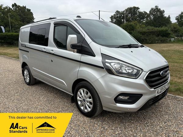Ford Transit Custom 2.0 300 EcoBlue Limited Crew Van L1 H1 Euro 6 (s/s) 5dr (6 Seat)