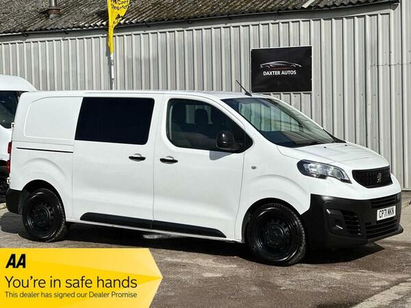 Peugeot Expert 2.0 BlueHDi 1200 Professional Premium Standard Crew Van MWB Euro 6 (s/s) 6dr (6 Seat)