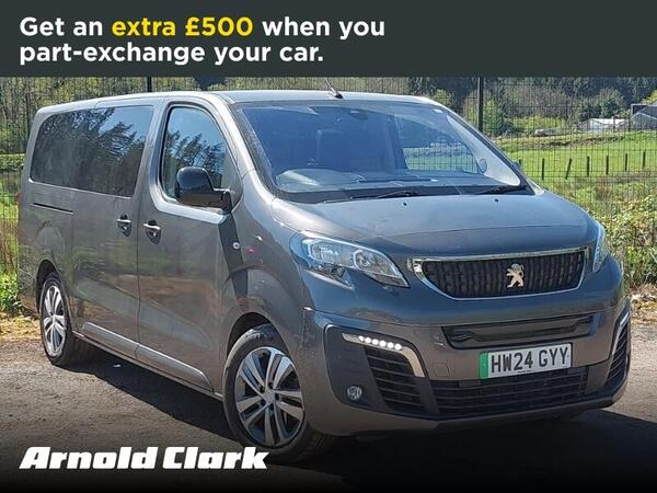 Peugeot e-Traveller 50kWh Business VIP Long MPV 5dr Electric Auto LWB (8 Seat, 7.4kW Charger) (136 ps)