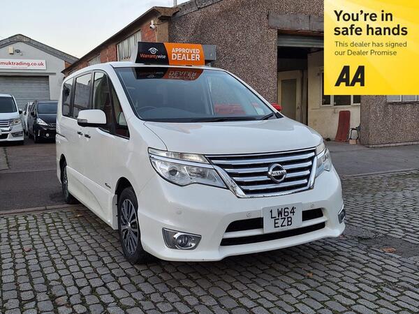 Nissan Serena 2.0 Petrol Hybrid Automatic 8 Seats MPV 5dr