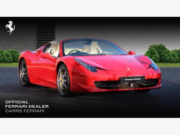 Ferrari 458 4.5 Spider F1 DCT Euro 5 2dr