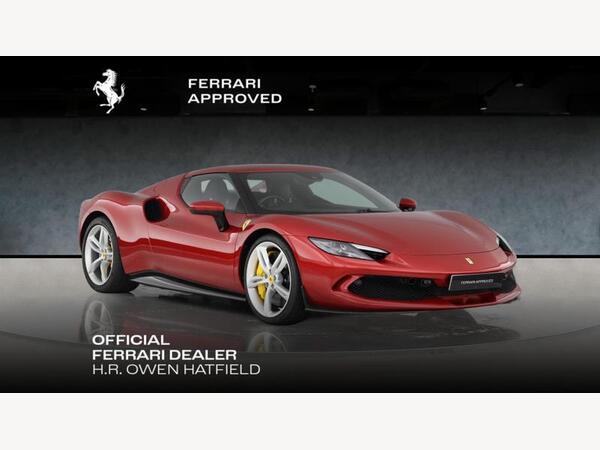 Ferrari 296 GTB 3.0T V6 7.45kWh F1 DCT Euro 6 (s/s) 2dr