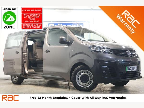 Vauxhall Vivaro-e Life 100kW COMBI LWB 50kWh 9 SEATER AUTO 135 BHP 1 PRIVATE OWNER / VAUXHALL WARRANTY