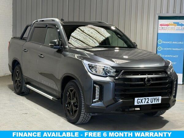 SsangYong Musso 2.2D Saracen Pickup Double Cab 4dr Diesel Auto 4WD Euro 6 (181 ps)