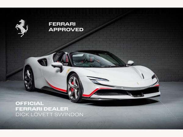 Ferrari SF90 Spider 4.0T V8 7.9kWh F1 DCT 4WD Euro 6 (s/s) 2dr
