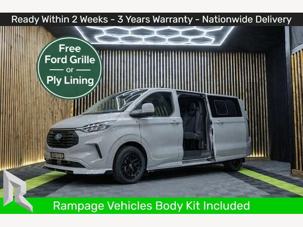 Ford Transit Custom 2.0 320 EcoBlue Limited Crew Van Double Cab 5dr Diesel Auto L2 H1 Euro 6 (s/s) (170 ps)