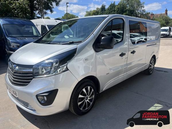 Vauxhall Vivaro 1.6 CDTi 2900 BiTurbo Sportive Crew Van Euro 6 (s/s) 5dr (6 Seat)