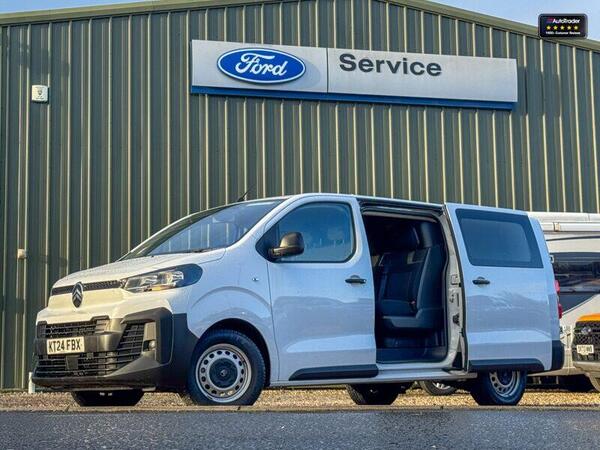 Citroen Dispatch Crew Cab XLWB L3H1 Low Roof Enterprise Air Con Sensors EURO 6