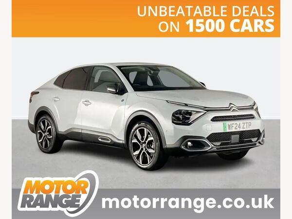 Citroen e-C4 X 50kWh MAX Fastback Auto 4dr (7.4kW Charger)
