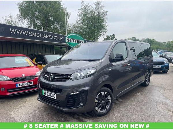 Vauxhall Vivaro-e Life ULTIMATE L 5d 135 BHP MASSIVE SAVING ON NEW~8 SEATER