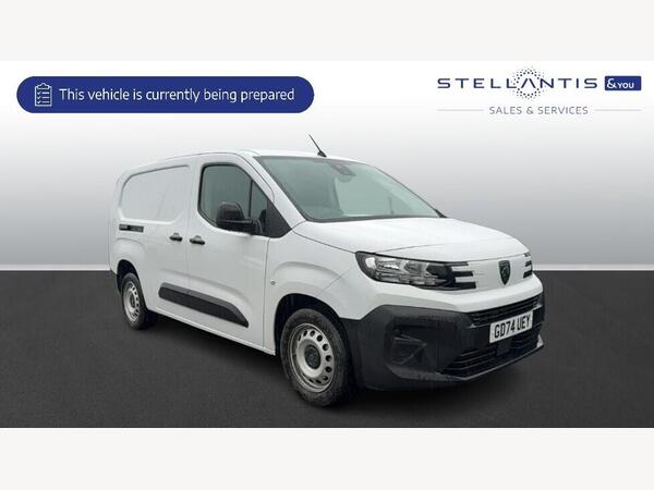 Peugeot Partner 1.5 BlueHDi 850 Professional Long Crew Van Double Cab 6dr Diesel Manual LWB Euro 6 (s/s) (100 ps)
