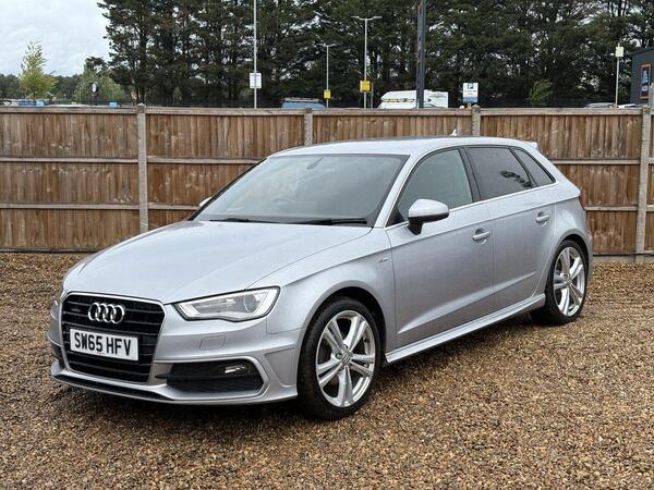 Audi A3 2.0 TDI S line Sportback quattro Euro 6 (s/s) 5dr