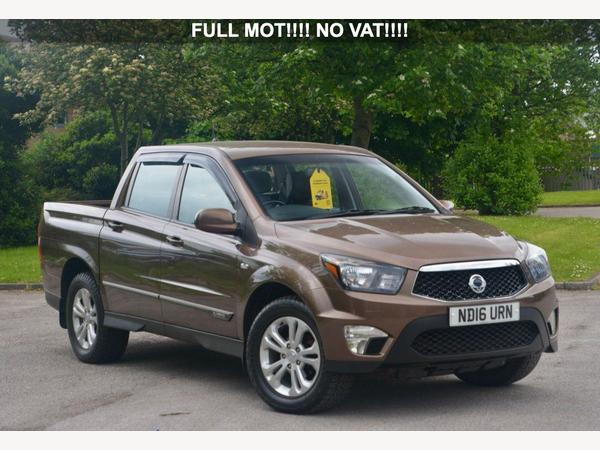 SsangYong Korando Sports 2.0 EX 153 BHP BEAUTIFUL VERY UNDERATED TRUCK.