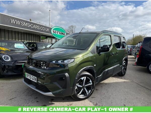 Peugeot e-Rifter 52kWh GT Standard MPV Auto 5dr (7.4kW Charger)