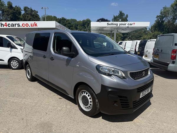 Peugeot Expert 2.0 BlueHDi 1400 Professional Standard Crew Van Double Cab 6dr Diesel Manual MWB Euro 6 (s/s) (6 Seat) (120 ps)