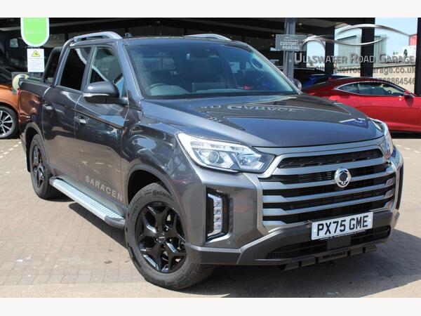 KGM Musso 2.2D Saracen Pickup Double Cab 4dr Diesel Auto 4WD Euro 6 (202 ps)