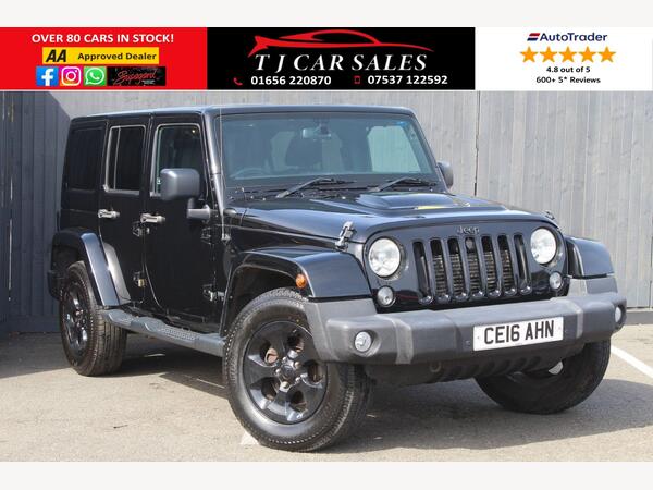 Jeep Wrangler 2.8 CRD Black Edition II Auto 4WD Euro 5 4dr