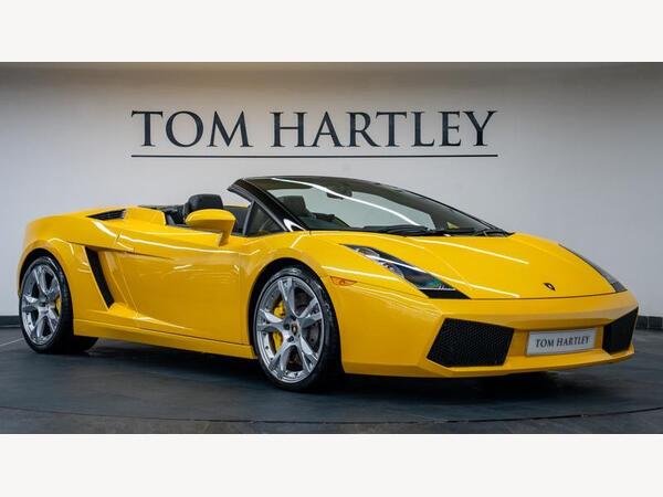 Lamborghini Gallardo 5.0 V10 Spyder EGear 4WD Euro 4 2dr