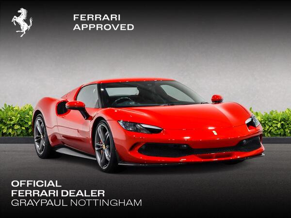 Ferrari 296 GTB 3.0T V6 7.45kWh F1 DCT Euro 6 (s/s) 2dr
