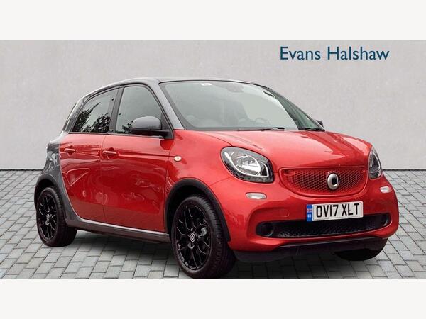 Smart forfour 0.9T Prime Sport (Premium) Twinamic Euro 6 (s/s) 5dr