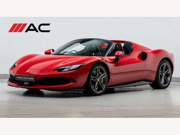 Ferrari 296 GTS 3.0T V6 Spider F1 DCT Euro 6 (s/s) 2dr 7.45kWh