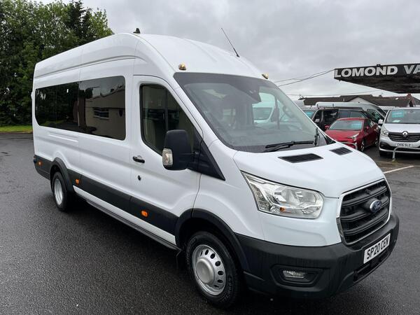 Ford Transit 2.0 460 EcoBlue Leader RWD L4 H3 Euro 6 (s/s) 5dr (17 Seat, DRW)