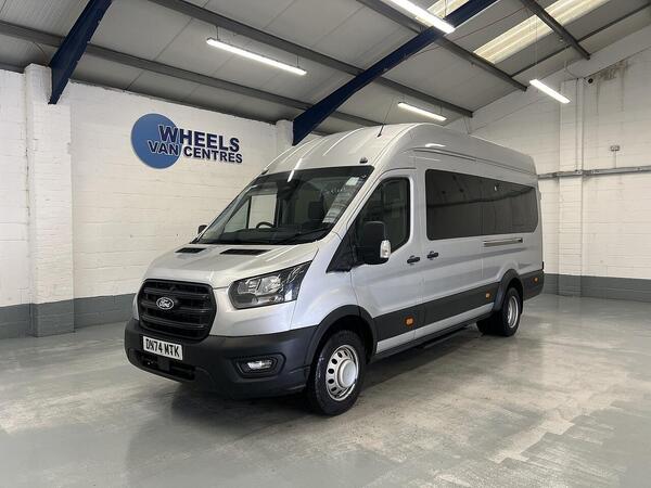Ford Transit 2.0 460 EcoBlue Trend Minibus Double Cab 5dr Diesel Auto RWD L4 H3 Euro 6 (s/s) (17 Seat, DRW) (165 ps)