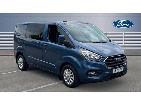 Ford Transit Custom 300 L1 Diesel Fwd 2.0 EcoBlue 130ps Low Roof D/Cab Limited Van Auto