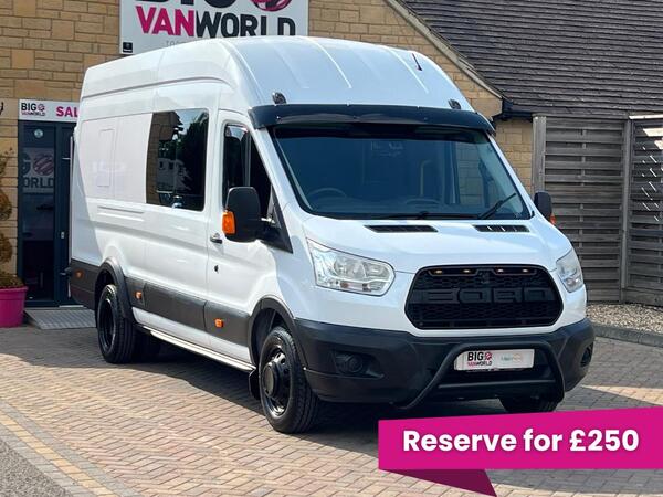 Ford Transit 460 TDCI 125 L4H3 TREND 17 SEAT BUS HIGH ROOF DRW RWD (23090)