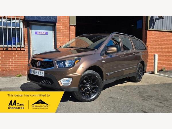 SsangYong Musso 2.2D EX Pickup Double Cab 4dr Diesel Auto 4WD Euro 6 (178 ps)
