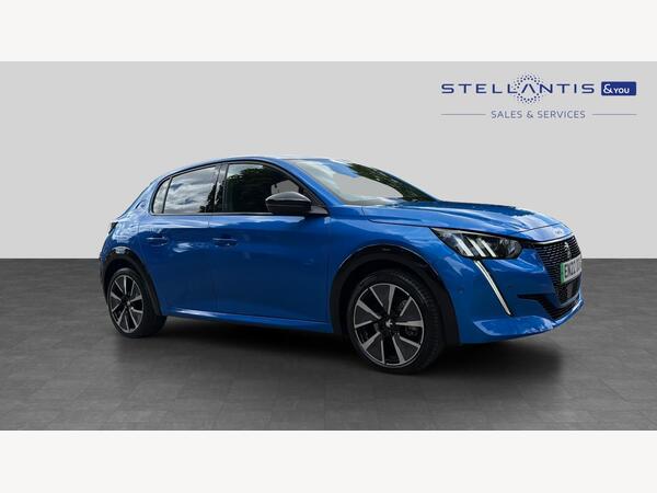 Peugeot E-208 50kWh GT Premium Auto 5dr (7kW Charger)